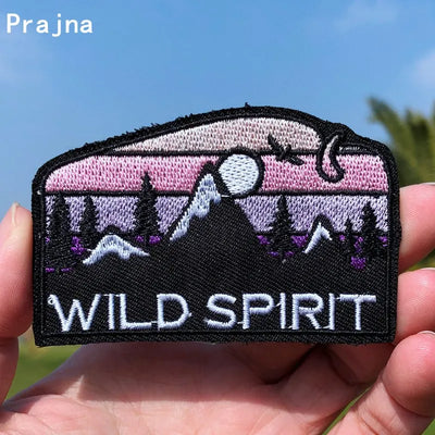 ⛰️ Adventure Iron-On Patch — Mountain & Travel